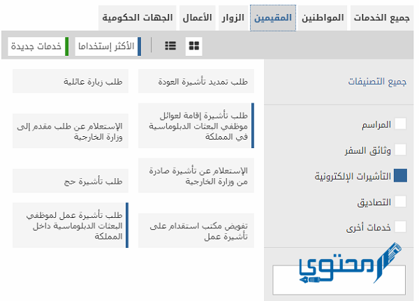 الاستعلام عن الكفيل برقم الإقامه