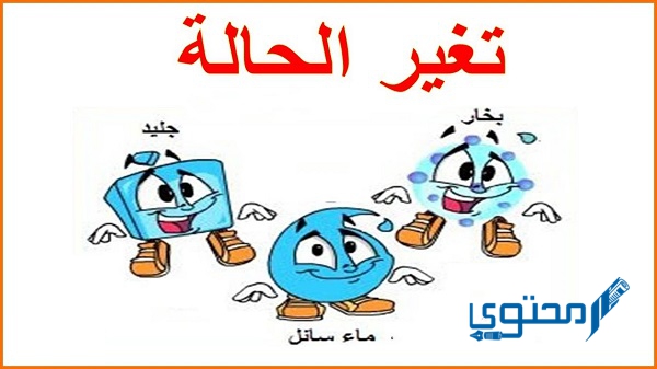 أي من خصائص الأجسام لا يؤثر فيها تغير الحالة؟