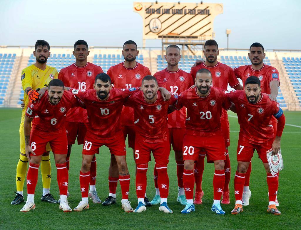 أحدث صور منتخب لبنان ولاعبيه