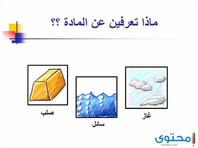 بحث عن خواص المادة 