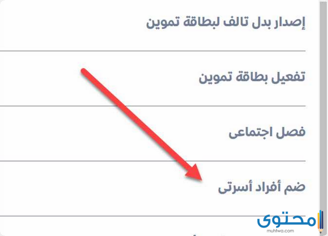 بوابة مصر الرقمية للتموين