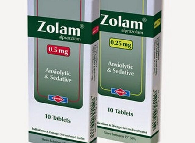 زولام Zolam لعلاج القلق والتوتر