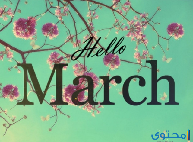 شهر مارس كام يوم (March) ؟