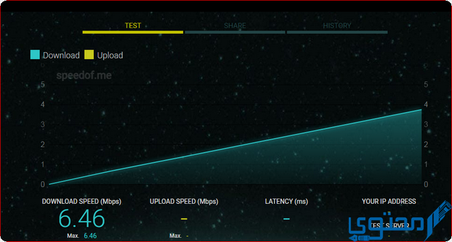 قياس سرعة النت اورنج