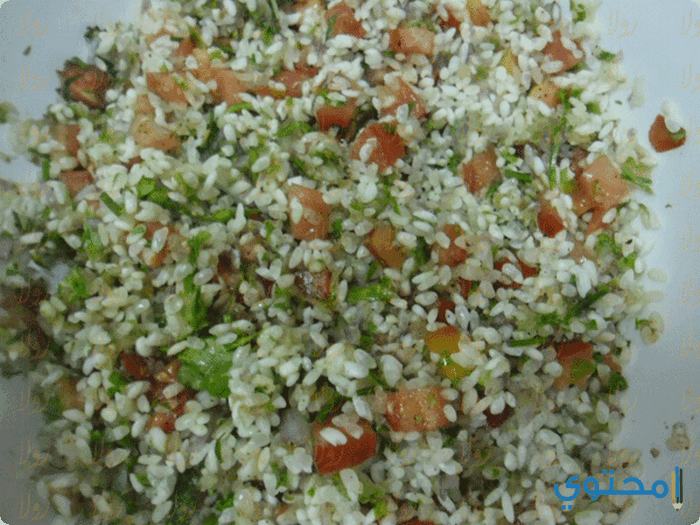 خلطة الأرز